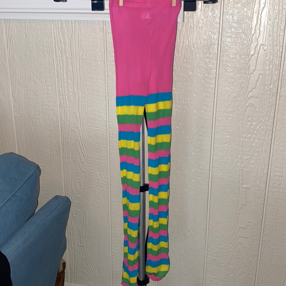 Rainbow tights